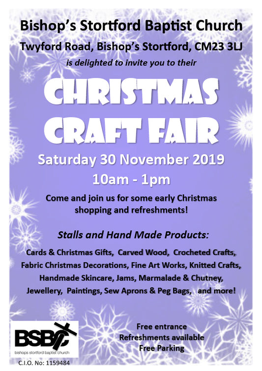 Christmas Craft Fair - BSBC